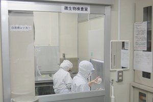 化学検査工程